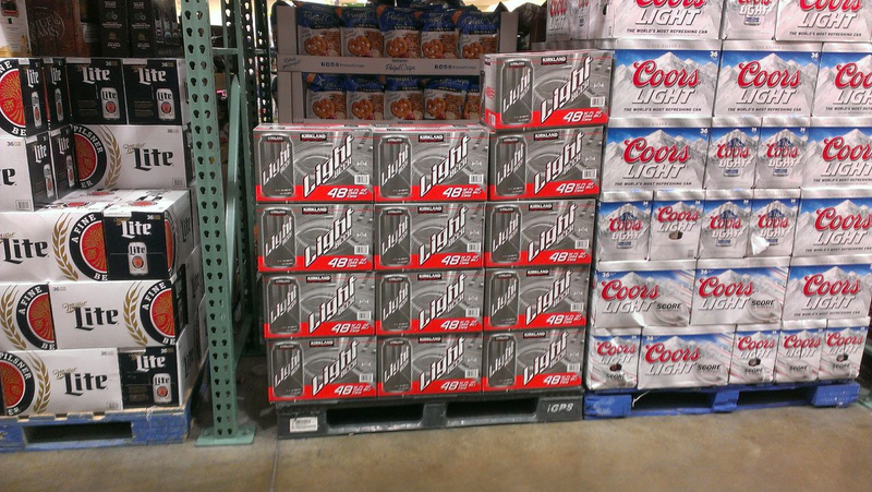 Illustration for article titled Fourty Eight Cans of (I think it's) Beer On The Wall...